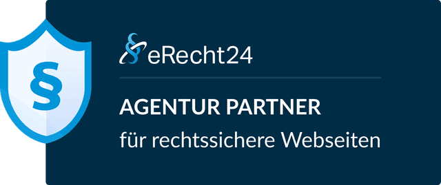 eRecht24 Agentur-Siegel