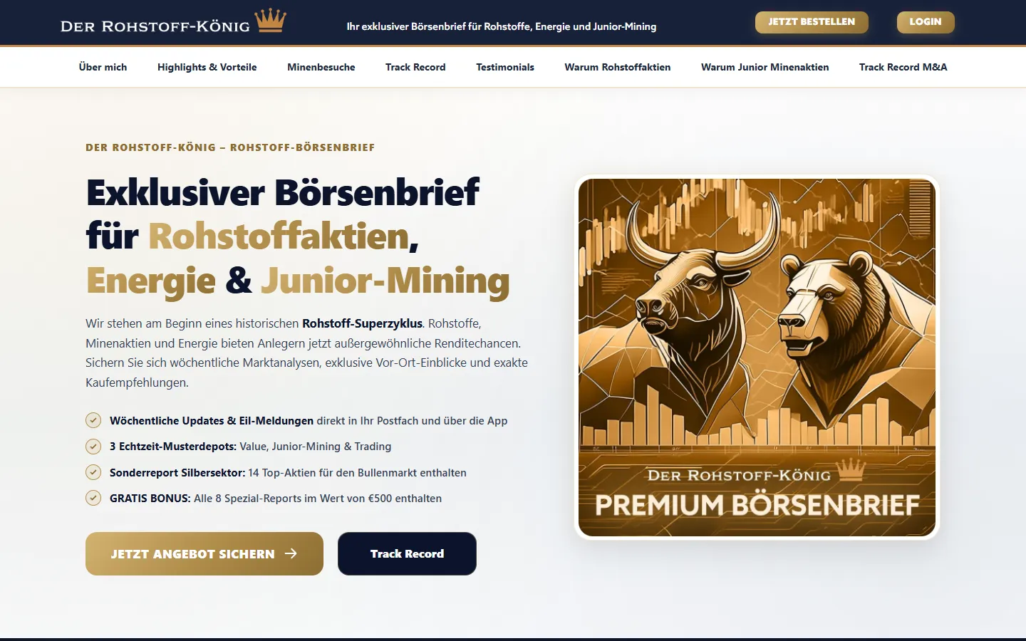 Startseite rohstoff-koenig.de