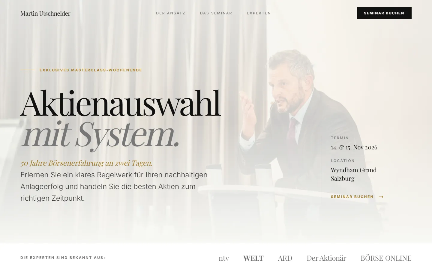 Startseite martinutschneider.de